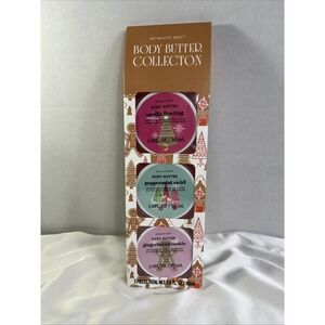 MY BEAUTY SPOT BODY BUTTER COLLECTION VANILLA PEPPERMINT GINGERBREAD SHEA BUTTER